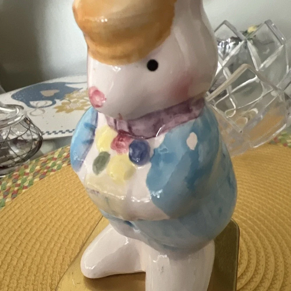 Vintage Mr Bunny Figurines.